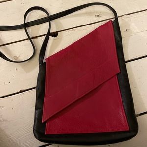 Vintage genuine leather handbag